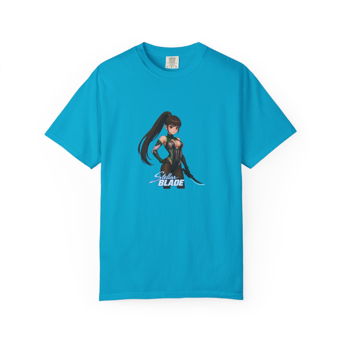 Stellar Blade Eve Sci-Fi Gaming T-Shirt - alternate angle 5, merchandise